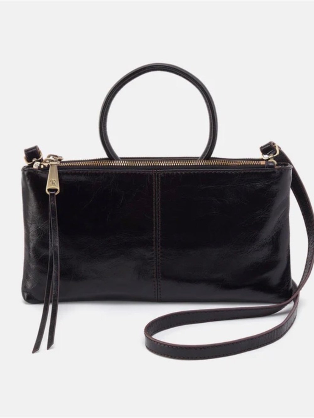 Sable Crossbody Bag Leather with Top Handle
